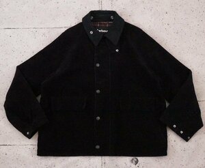 Barbour バブアー DVERG Exclusive Barbour Corduroy Borrowdale ドベルグ別注 コーデュロイ ボロウデイル ブラック サイズ38