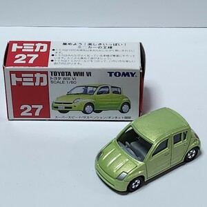 トミカ トヨタWill Vi 27 1/60 ボンネット開閉 全長6.5cm TOMY トミー