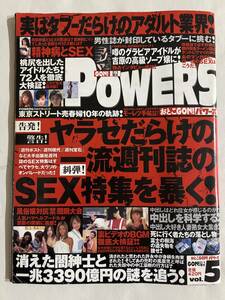 POWERS おとこのGON!パワーズ　vol.5 2000年2月　/d6859/07002