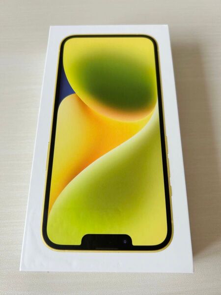 iPhone14 イエロー 空箱