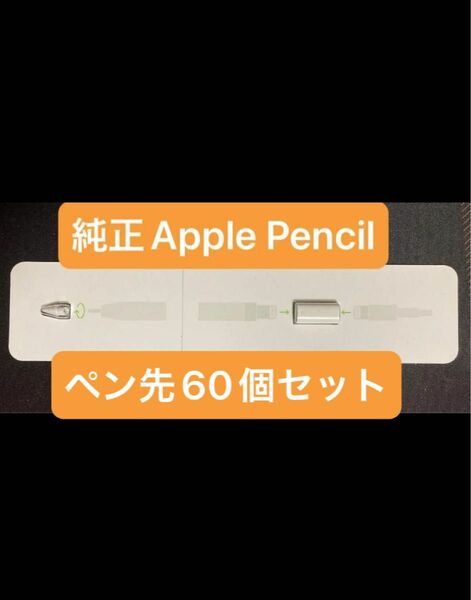 【純正】Apple Pencil チップ ペン先 60個セット【未開封】