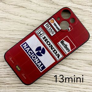 アイルトン・セナ レーシング スーツ マクラーレン iPhone 13 mini ケース F1 ホンダ