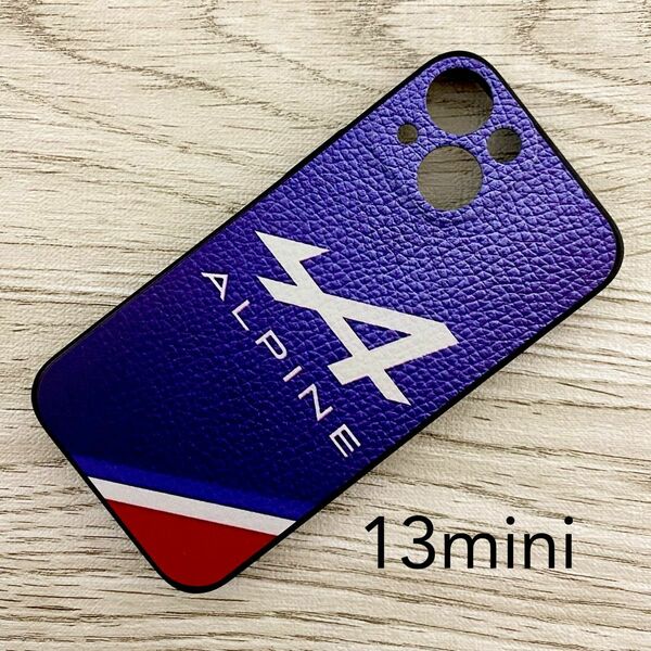 アルピーヌ ロゴ iPhone 13 mini ケース F1 Alpine ルノー