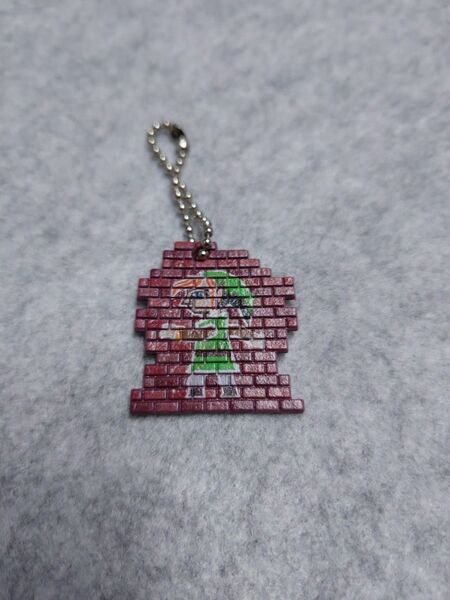 ゼルダの伝説　神々のトライフォース　壁画リンク　 キーホルダー