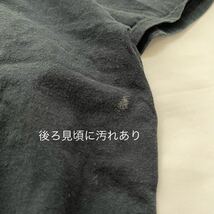 半袖 プリントTシャツ アニマル 古着 猫 cat 黒 ブラック クルーネック 送料込_画像6