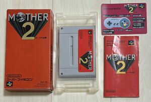 箱付★SFC MOTHER2 ギーグの逆襲 任天堂スーパーファミコンソフト 取扱説明書あり