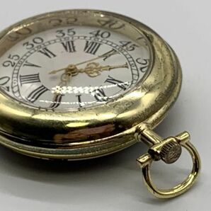 【懐中時計】 デザイン懐中時計 『ルネッサンス画 飾針時計』 コレクション時計 ジャンク品等 《懐中時計大量出品》 K0924Ｏの画像9