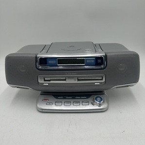t0522 Panasonic パナソニック RX-MDX81 CD MD ラジカセ 通電OK 音出しOK オーディオ機器の画像1