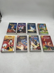 H0476 Японская музыка Disney видео суммировать итого 8 пункт б/у Aladdin Lion King Pinocchio др. Disney piksa-