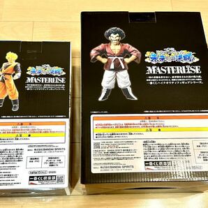 一番くじ ドラゴンボール 未来への決闘 C賞 孫悟飯：未来 E賞 ミスター・サタン MASTERLISE 下位賞おまけ付 未使用 未開封の画像4