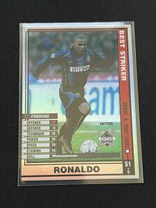 Ronaldo（ロナウド）【2001 Panini WCCF】Best Striker