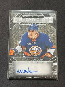 William Dufour【NHL 2023-2024 UPPER DECK Black Diamond】RC Rookie Auto #/149 | New York Islanders