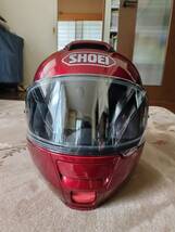 ☆★☆【美品】 SHOEI ショウエイ フルフェイスヘルメット　ネオテック NEOTEC 　ワインレッド　XL(61㎝)☆★☆_画像2