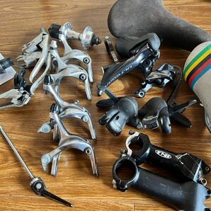 パーツセット 掘り出し物 ジャンク 部品取り ultegra deore tiagra sora SHIMANO の画像1