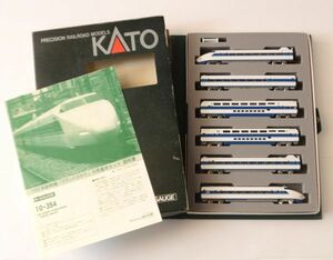 T28★1円★ 中古品 Nゲージ車輌　KATO 10-354 100系　新幹線 (グランドひかり) 6両基本セット　箱入り