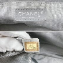 CHANEL シャネル ニューマドモアゼル ココマーク チャーム レザー トートバッグ チェーンショルダー キルティング シリアルシール A4収納 _画像10