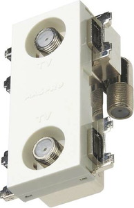 マスプロ電工直列ユニット 2端子型 テレビ端子・端末用 2DWKT-SW-B 5個