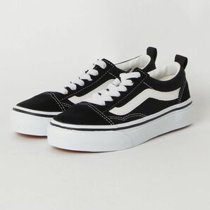 キッズ VANS ヴァンズ OLD SKOOL(19-22) オールドスクール V36 CK BLACK