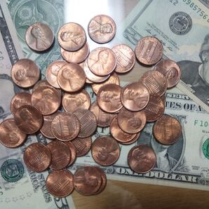 1$ラッキーpenny 20マイ USA☆本物です!第16代アメリカ合衆国大統領