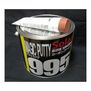 ファイバーパテ ソーラー９９５【主剤２．５ｋｇ＋硬化剤１００ｇ】マジックパテ低収縮 厚付けパテ  鈑金パテ カーボンパテの画像4