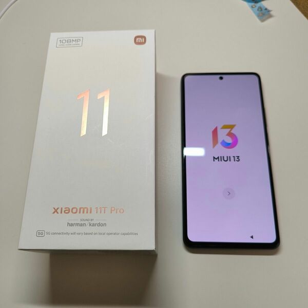 極美品 Xiaomi 11T Pro メテオライトグレー 128GB SIMフリー