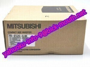 【★新品 複数在庫！】MITSUBISHI/三菱電機 インバーター FR-E520-0.4K 【６ヶ月保証】