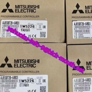 【★新品 複数在庫！】MITSUBISHI/三菱電機 AJ65SBT2B-64RD3 CC-Link測温抵抗体入力ユニット【６ヶ月保証】