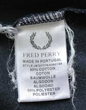 FRED PERRY フレッドペリー トラックジャケット ヒットユニオン ポルトガル製　ジャージ ネイビー_画像7