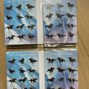 東京競馬場・中山競馬場 メモリアルヒーローぱたぱたメモ ２個セット JRA 70周年 非売品の画像3