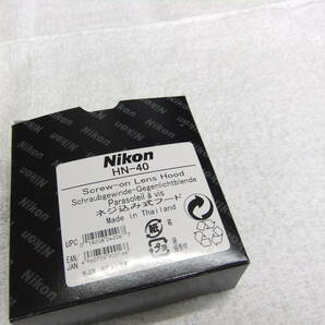 純正 美品 ニコン NIKON HN-40 フード 元箱付 Z DX 16-50mm f3.5-6.3 VR用 送料220円の画像2