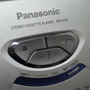 【ジャンク】ポータブルカセットプレーヤー パナソニック WM-FX999 S-XBS ステレオ オーディオ Panasonic 音楽 銀色 八王子市 引き取りOKの画像6