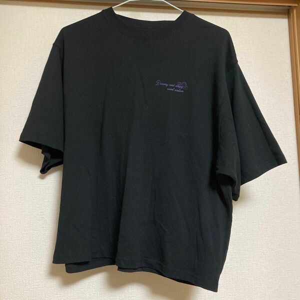 ディズニー眠り姫 半袖Tシャツ ブラック