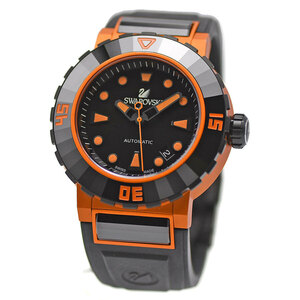  Swarovski SWAROVSKI ok tiaabi обезьяна orange автоматический 1124149 самозаводящиеся часы 200m водонепроницаемый мужской джентльмен для мужской наручные часы б/у 