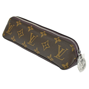 ルイヴィトン LOUIS VUITTON ペンケース トゥルース エリザベット GI0270 モノグラム エピ ブラウン ピンク シルバー金具 筆箱 小物 中古