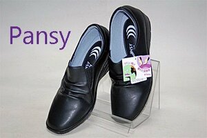 [SALE] pansy anti-bacterial deodorization processing light weight tei Lee shoes #4546 black 22.0cm 3E* new goods *