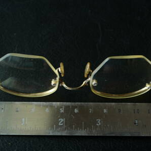 Beautiful Vintage eyeglasses American Art Craft USA Gold-platedの画像7