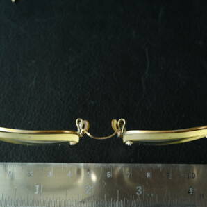 Beautiful Vintage eyeglasses American Art Craft USA Gold-platedの画像8