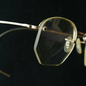 Beautiful Vintage eyeglasses American Art Craft USA Gold-platedの画像4