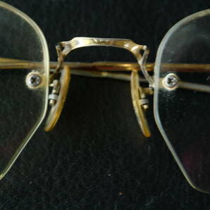 Beautiful Vintage eyeglasses American Art Craft USA Gold-platedの画像6