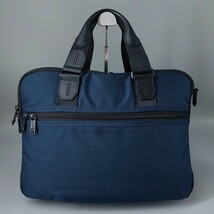 1円 TUMI トゥミ ビジネスバッグ アルファブラボ スリム コミューター ブリーフ 232640NVY 2WAY 紺 ネイビー SLIM COMMUTER BRIEF メンズ_画像3