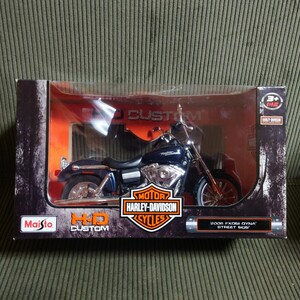 ハーレー 1/12 ミニカー FXDBI 2006 DYNA STREET BOB ハーレーダビットソン Maisto