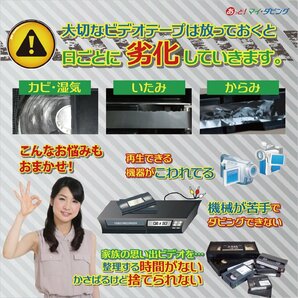 8ミリビデオ・Hi8・Digital8テープをDVDに格安ダビング【ヤフオク限定激安プラン】思い出のビデオテープ1本につき120分までの画像5