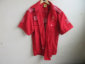 FILA Ferrari Vodafone shell short sleeves shirt 