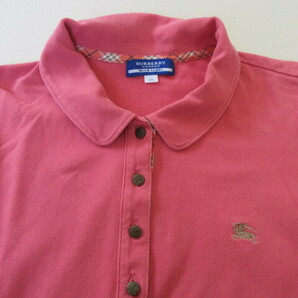 BURBERRY BLUELABEL バーバリーブルーレーベル レディース ポロシャツ 40サイズ 三陽商会の画像3