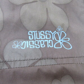 STUSSY ステューシー ナイロンジャケット 花柄 Mサイズの画像5