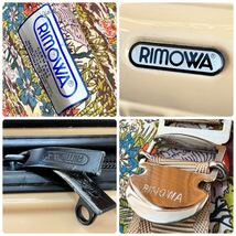 ◆RIMOWA◆ 美品 リモワ×ユナイテッドアローズ 初期コラボ SALSA サルサ エクリュ35L スーツケース キャリーケース ベージュ チェコ製_画像10