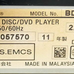 ▲(R604-B160)SONY ソニー ブルーレイディスクプレーヤー BDP-S370 BDプレーヤー リモコン欠品の画像6