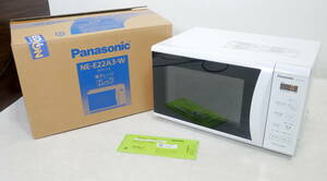 ▲(R604-B94)Panasonic パナソニック 電子レンジ NE-E22A3-W 2020年製