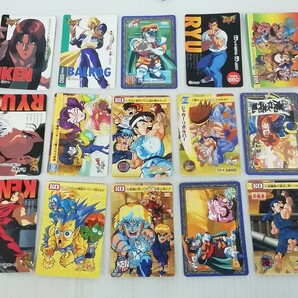 当時物 ストリートファイター STREET FIGHTERⅡ カードダス トレーディングカード キラカード 50枚〜 チュン・リー RYU BANDAIの画像3