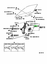 新品 トヨタ純正 スープラ ウィンドウレギュレータ レギュレター レギュレーター 右 JZA80 MKIV MK4 Supra Window Regulator RH Right JDM_画像2